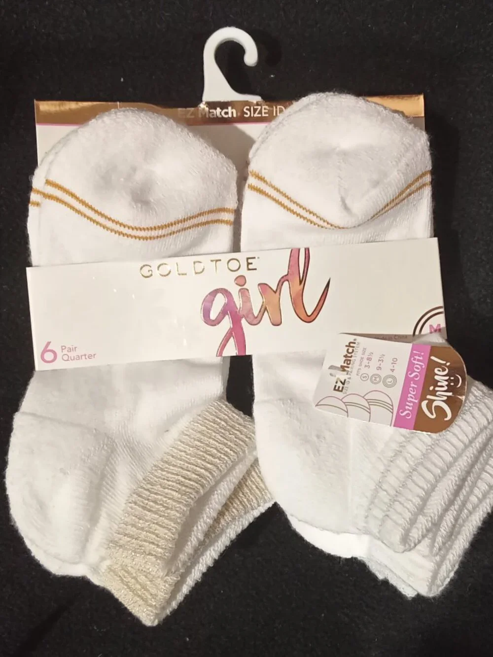 new GOLDTOE girls socks
